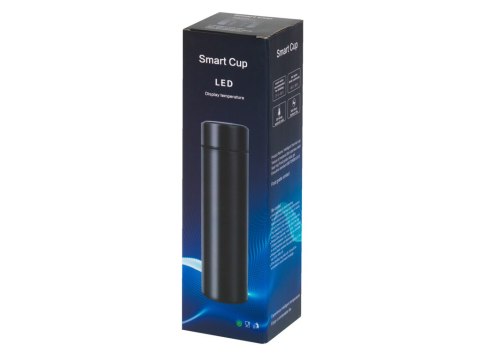 Kubek termiczny termos smart LED 500ml bordowy Kubek termiczny termos smart LED 500ml bordowy