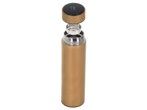 Kubek termiczny termos smart LED 500ml złoty Kubek termiczny termos smart LED 500ml złoty