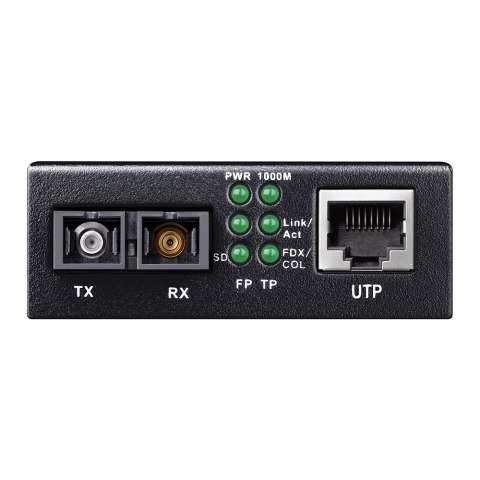 Cudy MC100GSB-60B konwerter sieciowy 1000 Mbit/s Multifunkcyjny, Pojedynczy Czarny Cudy MC100GSB-60B konwerter sieciowy 1000 Mbit/s Multifunkcyjny, Pojedynczy Czarny