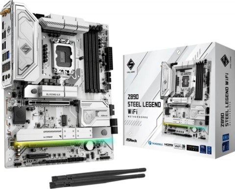 Płyta główna ASROCK Z890 STEEL LEGEND WIFI (Socket 1851 /ATX) Płyta główna ASROCK Z890 STEEL LEGEND WIFI (Socket 1851 /ATX)
