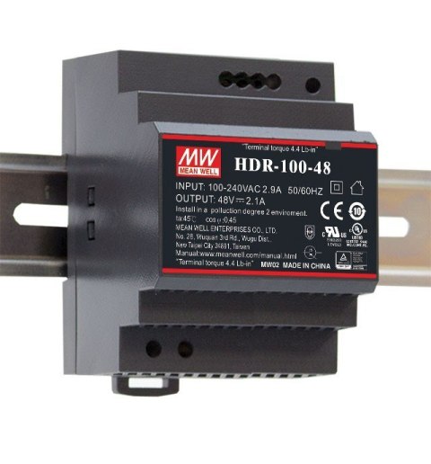 HDR ZASILACZ NA SZYNĘ DIN 92W 3.83A 85-264V AC - 120-370V DC / 24V DC 4M HDR ZASILACZ NA SZYNĘ DIN 92W 3.83A 85-264V AC - 120-370V DC / 24V DC 4M