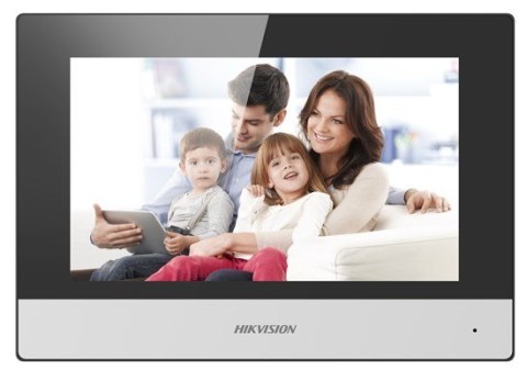 Hikvision DS-KH6320-WTE2 wideodomofon 17,8 cm (7") Czarny, Szary Hikvision DS-KH6320-WTE2 wideodomofon 17,8 cm (7") Czarny, Szary