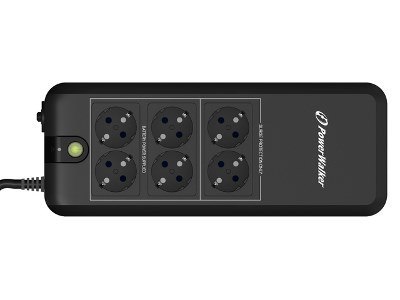 PowerWalker VFD 600 APFC FR Czuwanie (Offline) 0,6 kVA 300 W 6 x gniazdo sieciowe PowerWalker VFD 600 APFC FR Czuwanie (Offline) 0,6 kVA 300 W 6 x gniazdo sieciowe