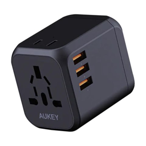 Ładowarka podróżna Aukey PA-TA04 EU/US/UK/AUS PD 30W Ładowarka podróżna Aukey PA-TA04 EU/US/UK/AUS PD 30W