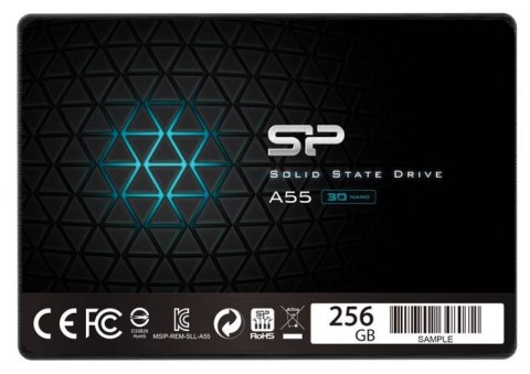 Dysk SSD SILICON POWER A55 256 GB A55 (2.5″ /256 GB /SATA III (6 Gb/s) /550MB/s /450MB/s) Dysk SSD SILICON POWER A55 256 GB A55 (2.5″ /256 GB /SATA III (6 Gb/s) /550MB/s /450MB/s)