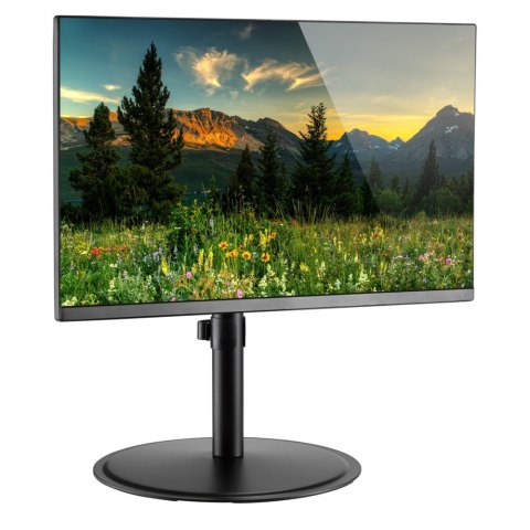 Techly ICA-LCD 401 uchwyt / stojak do monitorów 81,3 cm (32") Biurko Czarny