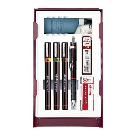 Zestaw Isograph Combi College tuszograf Rotring Zestaw Isograph Combi College tuszograf Rotring