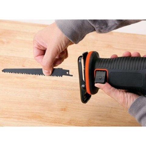 Black & Decker BDCR18N-XJ piła szablasta 3000 spm Czarny, Pomarańczowy Black & Decker BDCR18N-XJ piła szablasta 3000 spm Czarny, Pomarańczowy