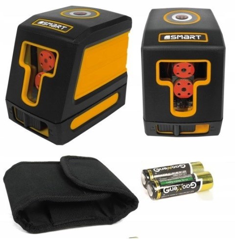 Laser krzyżowy czerwony 15m SMART365 SM-06-02015R Laser krzyżowy czerwony 15m SMART365 SM-06-02015R