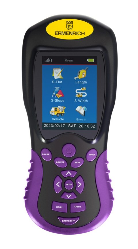 Miernik powierzchni gruntów z GPS Ermenrich Reel BD30
