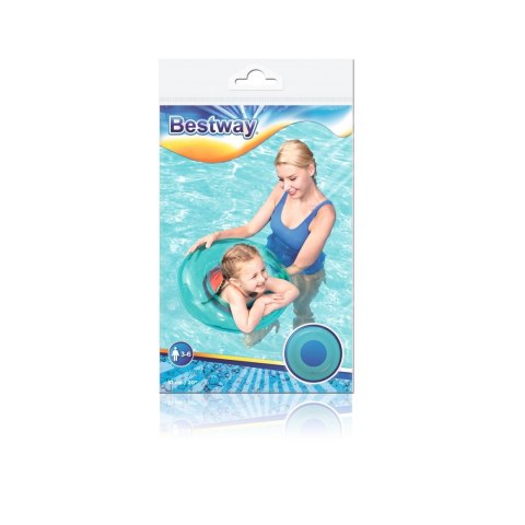 BESTWAY 36022 Koło dmuchane do pływania 51cm niebieskie BESTWAY 36022 Koło dmuchane do pływania 51cm niebieskie