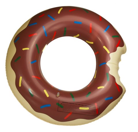 Koło Dmuchane Donut 50cm brązowe Koło Dmuchane Donut 50cm brązowe