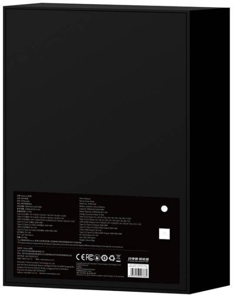 Powerbank Baseus Blade PPBL000201 20000mAh 100W PD QC 4.0 2x USB-A 2x USB-C + kabel Powerbank Baseus Blade PPBL000201 20000mAh 100W PD QC 4.0 2x USB-A 2x USB-C + kabel