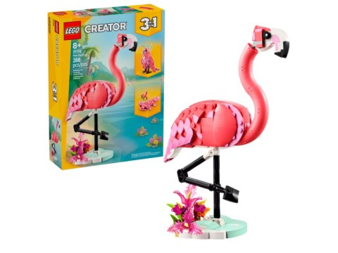 LEGO CREATOR Dzikie zwierzę: różowy flaming 31170 LEGO CREATOR Dzikie zwierzę: różowy flaming 31170