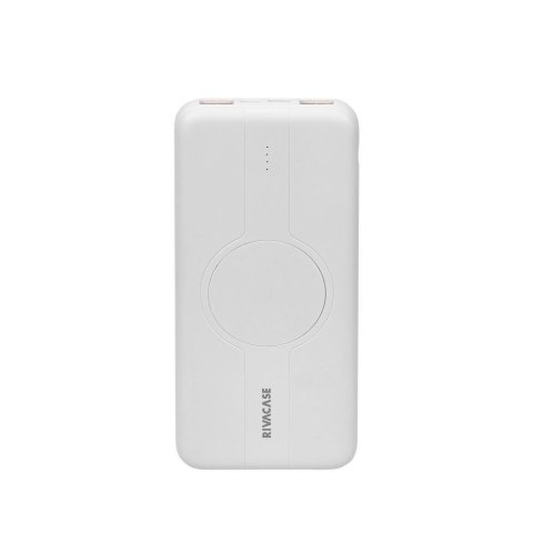 RIVACASE POWERBANK 10.000 MAH USB-C 20W + QI 10W, 1X WE/WY USB-C 20W, 2X USB-A QC18W, WEJŚCIE MICRO-USB,INDUKCJA QI 10W,BIAŁY RIVACASE POWERBANK 10.000 MAH USB-C 20W + QI 10W, 1X WE/WY USB-C 20W, 2X USB-A QC18W, WEJŚCIE MICRO-USB,INDUKCJA QI 10W,BIAŁY