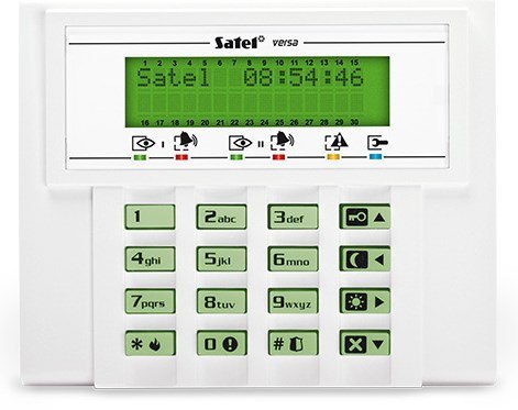 Satel VERSA-LCD-GR Manipulator LCD (biały) Satel VERSA-LCD-GR Manipulator LCD (biały)
