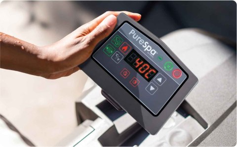 Dmuchane ogrodowe spa hydromasaż 4 os. 196x71 cm WIFI akcesoria premium