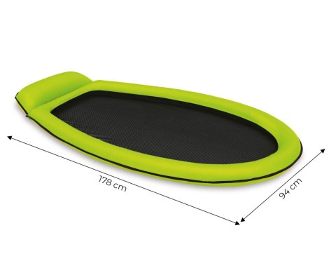MATERAC PLAŻOWY Z SIATECZKĄ DO PŁYWANIA CHŁODZĄCY ZIELONY 58836 INTEX