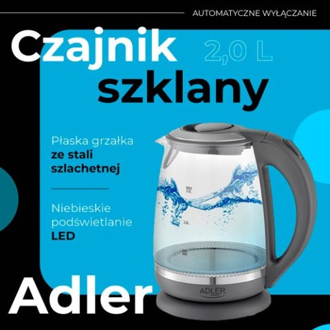 Czajnik szklany 2,0 L Czajnik szklany 2,0 L