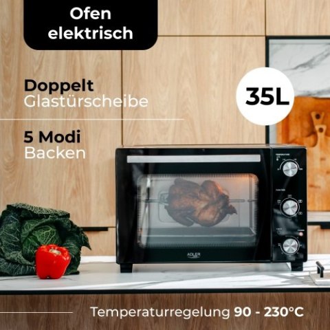 Piekarnik elektryczny 35L
