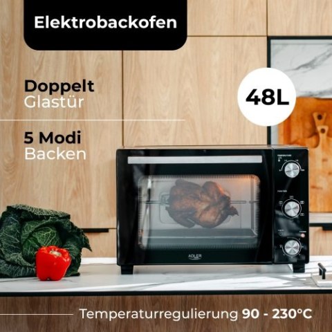 Piekarnik elektryczny 48L