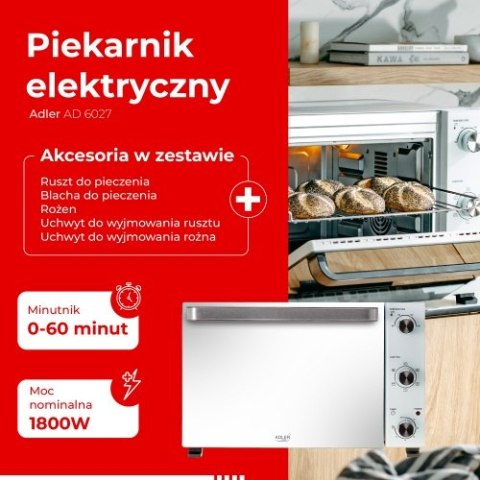 Piekarnik elektryczny 48L