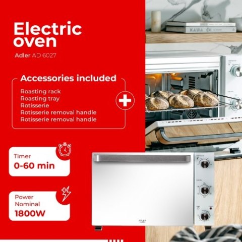 Piekarnik elektryczny 48L
