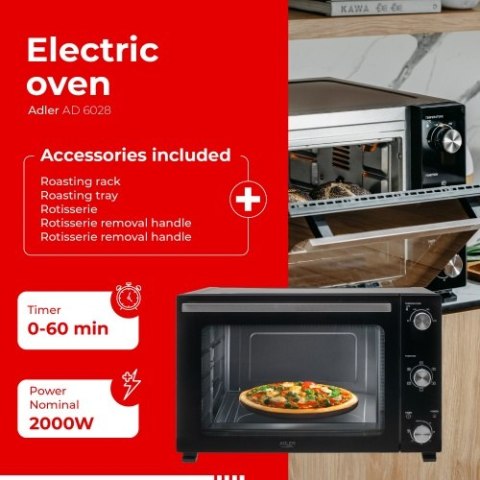 Piekarnik elektryczny 60L
