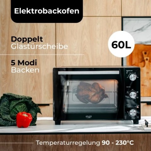 Piekarnik elektryczny 60L