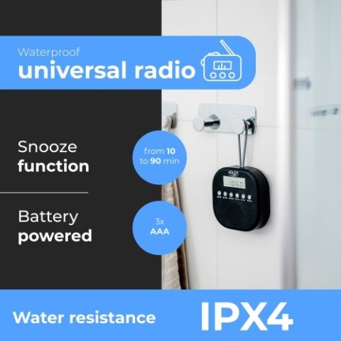 Radio FM wodoodporne - IPX4