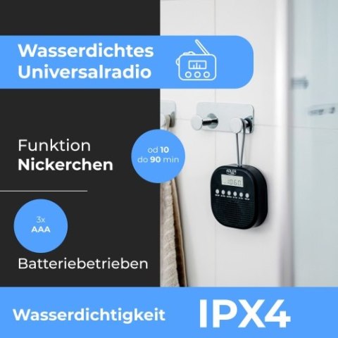 Radio FM wodoodporne - IPX4