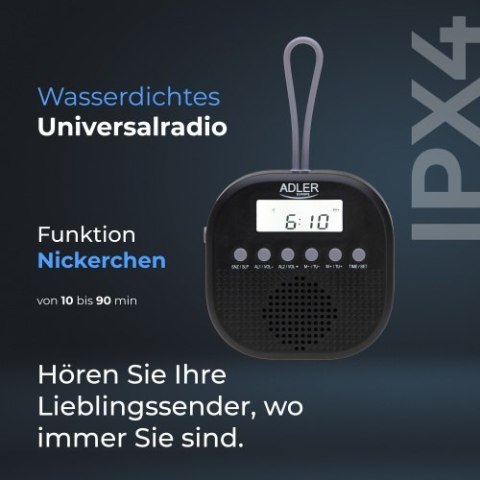 Radio FM wodoodporne - IPX4