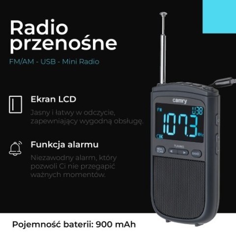 Radio przenośne FM/AM - USB - Mini Radio Radio przenośne FM/AM - USB - Mini Radio