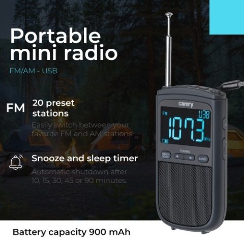 Radio przenośne FM/AM - USB - Mini Radio Radio przenośne FM/AM - USB - Mini Radio