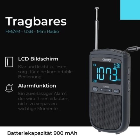 Radio przenośne FM/AM - USB - Mini Radio Radio przenośne FM/AM - USB - Mini Radio