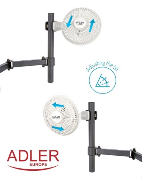 Wentylator 15 cm z klipsem + podstawa