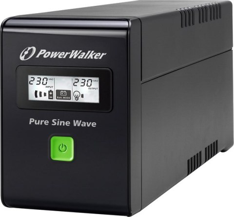 Zasilacz awaryjny POWERWALKER VI 800 SW 10120062 800VA Zasilacz awaryjny POWERWALKER VI 800 SW 10120062 800VA