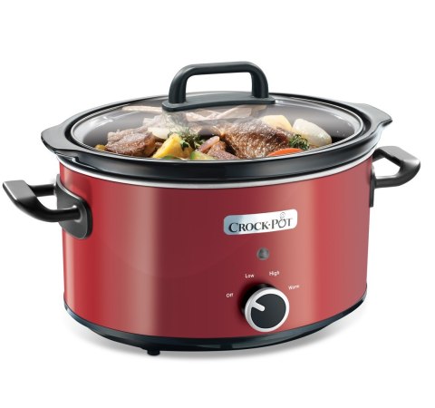 Wolnowar Crock-Pot SCV400RD-050 3,5l (czerwony) Wolnowar Crock-Pot SCV400RD-050 3,5l (czerwony)