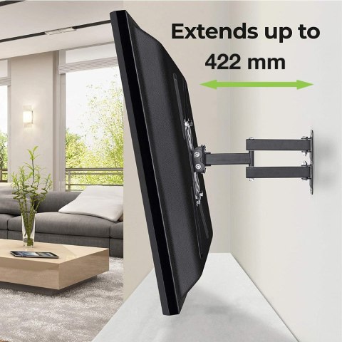 Techly ICA-PLB 136E uchwyt do telewizorów 139,7 cm (55") Czarny Techly ICA-PLB 136E uchwyt do telewizorów 139,7 cm (55") Czarny