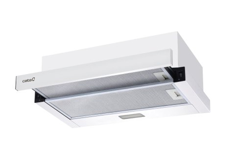 CATA TFB-5160 WH Hood, Energy efficiency class C, Width 59.5 cm, Max 297 m3/h, Mechanical control, LED, White CATA CATA TFB-5160 WH Hood, Energy efficiency class C, Width 59.5 cm, Max 297 m3/h, Mechanical control, LED, White CATA