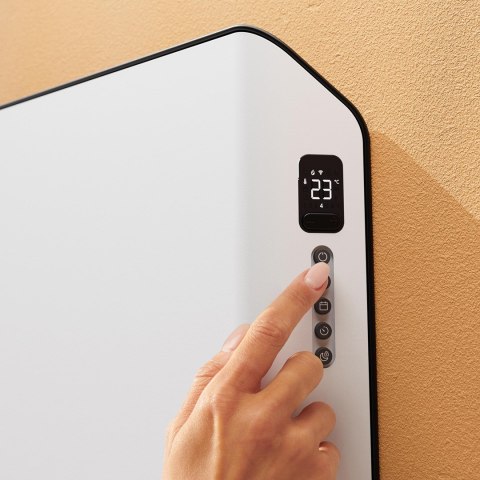Inteligentny grzejnik konwektorowy Duux Edge 1500 DXCH13 1500W Biały, Nadaje się do pomieszczeń do 20 m2, Biały, Wewnątrz, Zdaln Inteligentny grzejnik konwektorowy Duux Edge 1500 DXCH13 1500W Biały, Nadaje się do pomieszczeń do 20 m2, Biały, Wewnątrz, Zdaln
