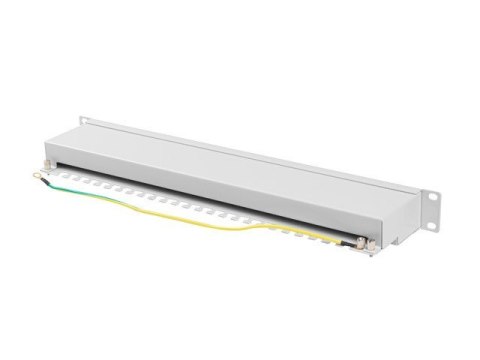 LANBERG PATCH PANEL 24 PORT 1U 19" KAT.6A FTP SZARY PPSA-1024-S LANBERG PATCH PANEL 24 PORT 1U 19" KAT.6A FTP SZARY PPSA-1024-S