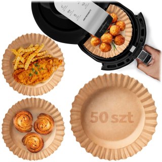 PAPIER DO PIECZENIA W FRYTKOWNICY 20 CM BERDSEN - 50 SZT
