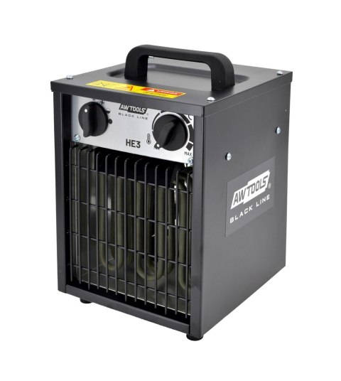 Nagrzewnica elektryczna AWTOOLS HE3 3KW Nagrzewnica elektryczna AWTOOLS HE3 3KW