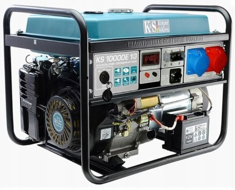 KÖNNER & SÖHNEN AGREGAT/GENERATOR BENZYNOWY 7,5kW 230/400V ROZRUCH ELEKTRYCZNY AVR VST KS10000E1/3 KÖNNER & SÖHNEN AGREGAT/GENERATOR BENZYNOWY 7,5kW 230/400V ROZRUCH ELEKTRYCZNY AVR VST KS10000E1/3