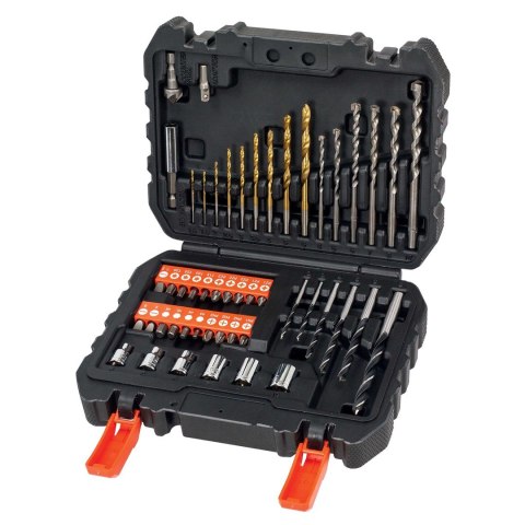 Zestaw wierteł i bitów 50szt. A7188-XJ Black+Decker