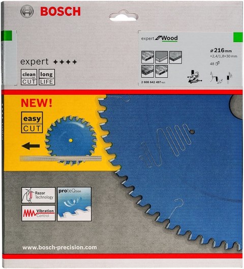 Bosch ?2608642497 ostrze do piły tarczowej 21,6 cm 1 szt. Bosch ?2608642497 ostrze do piły tarczowej 21,6 cm 1 szt.