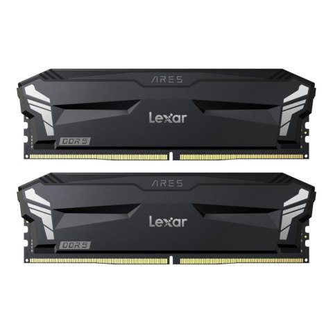 Pamięć DDR5 Lexar Ares 32GB (2x16GB) 6000MHz CL32 XMP 3.0 AMD EXPO 1,35V Black Pamięć DDR5 Lexar Ares 32GB (2x16GB) 6000MHz CL32 XMP 3.0 AMD EXPO 1,35V Black
