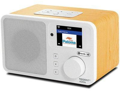 Radio internetowe Ferguson Regent i100 z DAB/DAB+/FM/Bluetooth. Stereo bass reflex.