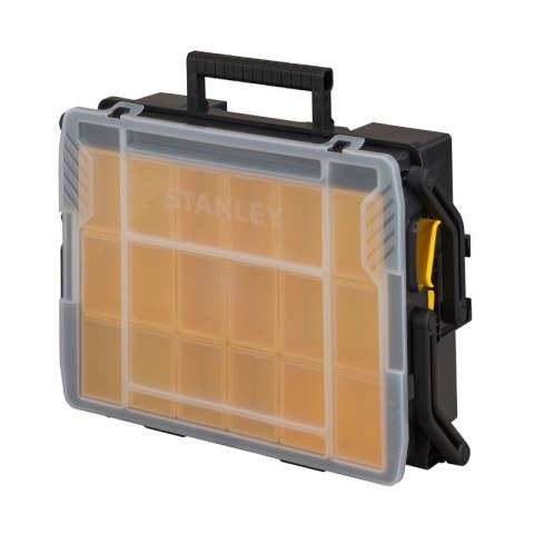 Stanley STST1-75540 pudełko na narzędzia Małe pudełko z częściami Plastik Czarny, Przezroczysty Stanley STST1-75540 pudełko na narzędzia Małe pudełko z częściami Plastik Czarny, Przezroczysty